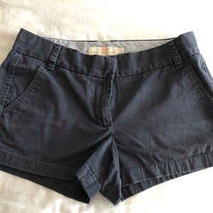 J.Crew Broke-in Chino Shorts in Navy Women Size 6